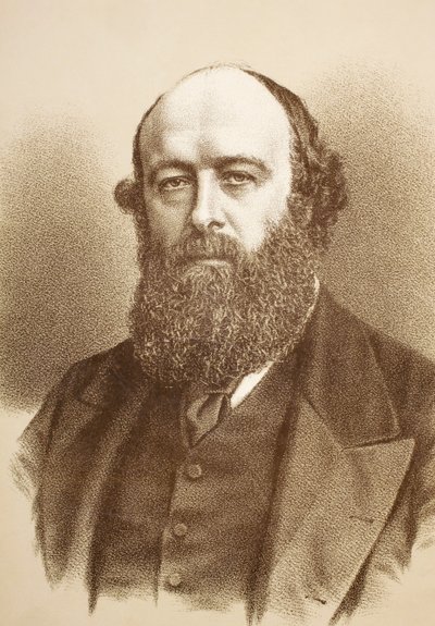 Robert Arthur Talbot Gascoyne-Cecil, 3rd Marquess of Salisbury, c.1890 by English School